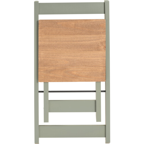 Seconique 2 Pack Folding Dining Chairs with High Back Green 1