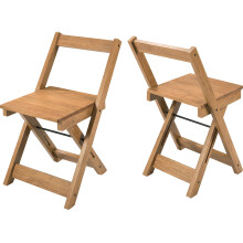 2 Pack Folding Dining Chairs with High Back Wax