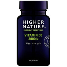 Higher Nature Vitamin D3 2000iu Vegicaps 60 (DV2060)