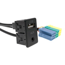 Durable Car AUX Adapter CD Changer Player Interface for Hyundai Kia