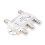 2x 4X1 Satellite DiSEqC Multi-Switch for FTA Satellite with 1 Output 4
