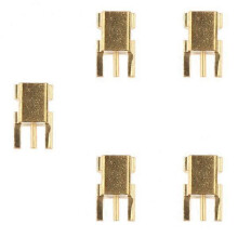 3xShure pure copper gold plated pin * 5 Female