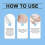 4pieces Nano slimming micro needle patch 5
