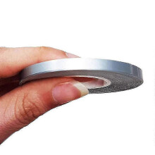 Trim Stripes Adhesive Strips for Cars, Silver, 5mm X 20m