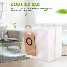 6Pcs Dust Bags Kit for Neabot Q11 Robot Household Replace Replacement Vacuum Cleaner Sweeper Dust Bags Cleaning Bag