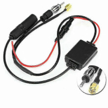 universal dab fm am car antenna splitter adapter cable digital radio amplifier SZRH A-S