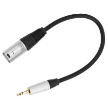 0.3 Meters 3.5mm Male Jack Plug To 3 Pin Xlr Male Shielded Cable SZRH A-S