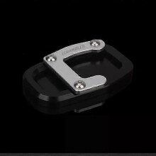 (Black-Scrambler) con For DUCATI Scrambler 1100 Sport Special KG KF Pro 1K CNC Kickstand Foot Side Stand Extension Pad Support Plate Enlarge Stand