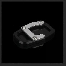 (Black-NO LOGO) con For DUCATI Scrambler 1100 Sport Special KG KF Pro 1K CNC Kickstand Foot Side Stand Extension Pad Support Plate Enlarge Stand