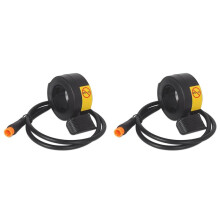 2X Ebike Thumb Finger Trigger Throttle 3 Pin Left Right Throttle Accelerator 22mm for E-Motorcycle-A
