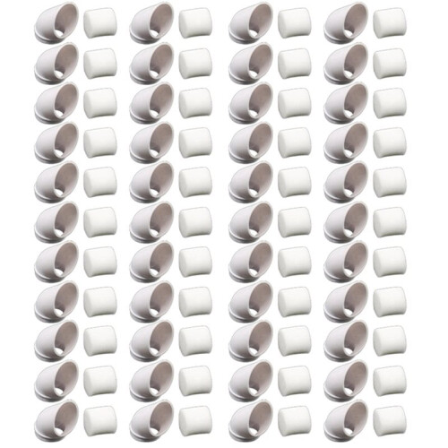 80X Hydroponic Vertical Tower Container DIY Hydroponic Planting Cup Flower Container Plant Growth Pot Cup 1