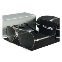 (Gun) Herren Polizei polarisierte Sonnenbrille 4 Farben mit Box Klassische Fahrbrille