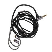 Headphone Cable Oxygen Free Copper Replacement Earphone Cable with Microphone for Weston JH1964 UE3X UE18 W4R UM3X Es5