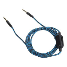 Headphone Cable with 3.5mm to 3.5mm Plug Volume Control for Logitech Astro A40 A10 A30