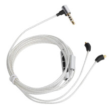 Earphone Audio Cable 3.5mm with Volume Adjustment Microphone Fit for Alo Andromeda
