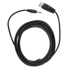 Din 8 Pin to 3.5mm MIDI Cable Male to Male 8 Pin Din to 3.5mm Cord for Musical Instrument Sound Equipment 3m/9.8ft