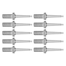10pcs Ear Tag Pin Stainless Steel Livestock Ear Tag Plier Accessory for Cattle Pig Sheep