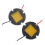 2pcs Tweeter Membrane Multifunctional Round Tweeter Membrane Replacement for Speaker 1