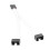 USB 2.0 9Pin to 2x 9 Pin Shielded Cable for Mainboard Eliminates Interference 1