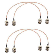 4pcs 3g Hd Sdi Cable Bnc Cable 30cm 75 Ohm For Cameras Bmcc Video Equipment Supports Hd-sdi 3g-sdi