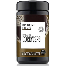 Mushrooms for Life Organic Cordyceps Adaptogen Coffee 75g (MFL552)