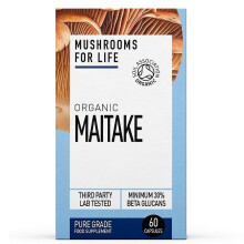 Mushrooms for Life Organic Maitake Caps 60 (MFL107)