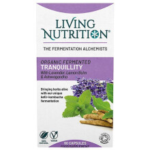 Living Nutrition Organic Fermented Tranquillity Caps 60 (LN2205)