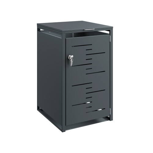 SoBuy Ντουλάπι OGS63-DG Σκούρο Γκρι 69x80x116cm