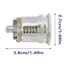 3 Set Door Lock Cylinder Kit for Freightliner FLD 112 120 Century Cascadia Classic