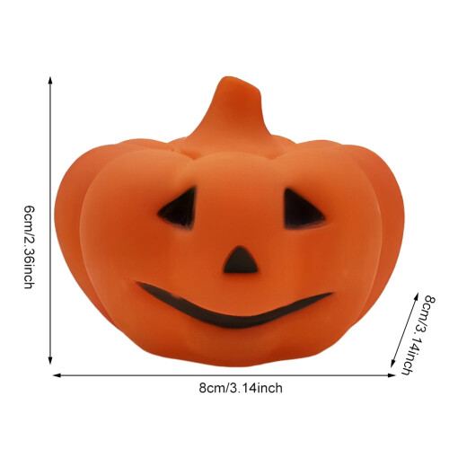 HBASD Χαριτωμένο Halloween LED διακοσμητικό νυχτερινό φωτιστικό με μπαταρία, παιχνίδι με 1