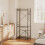 SoBuy Dark Gray Coat Rack with Wheels 5