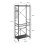 SoBuy Dark Gray Coat Rack with Wheels 3