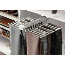 Pull Out Trousers Pants Hanger Rack Clothes Organizer