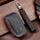 (Black) For Dodge Ram 6-button C163 Car Key Leather Protective Case 2025 1
