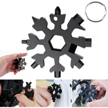 18-in-1 Snowflake Multi-Tool Kit Flat Cross Screwdriver Bottle Opener/Wrench