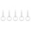 5X Ring Handle Strap Charm Round JDM Tsurikawa Ring Subway Train Bus Handle Strap Charm Drift 1