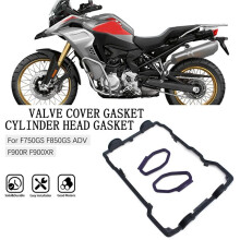 2X Motorcycle Engine Valve Cover Cylinder Cover Gasket for F750GS F850GS ADV F900R F900XR