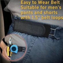 8PCS Invisible Side Belt No Buckle Belt Women and Men,Without Buckle Elastic Stretch Mens Adjustable Belts Pants Jeans