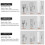 400PCS Male/Female Spade Crimp Terminals Electrical Insulating Sleeve Wire Wrap Connector, 2.8MM 4