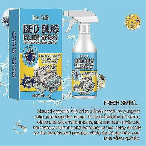 (3PCS) 1-3X Bed Bug Spray To Prevent Fleas And Bed Bug Bites, Home Multi-purpose 2