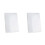 2X 6-Ring Binder Plastic File Folder, Suitable for Letter-Sized Office Supplies A5 1