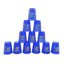 (Blue) Speed Stacks | Official Sport Stacking Set - 12 Cups For Speed Training Travel Party Games