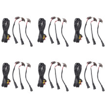 18 Peças Decoração de Luzes Led ÂMbar Externas, Luzes de Grade Frontal Led para 2004-2019 F150 Raptor F250