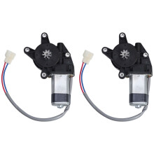 2X Motore di Sollevamento Del Vetro Del Regolatore Del Finestrino Elettrico A 8 Denti Sul Lato Sinistro per Auto Elettrica