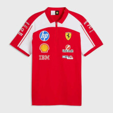 (red, M) 2026 F1 Racing Team Short Sleeve T-Shirt Polo Comfortable Breathable Black Unisex