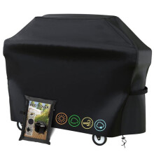 Housse de protection extérieure pour plancha, imperméable, en tissu Oxford 210D, pour barbecues et grils d'extérieur, protection durabl