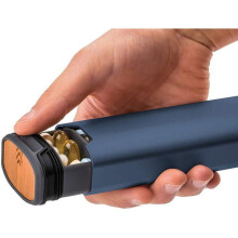 Pilulier bleu foncé 7 jours, pilulier de voyage hebdomadaire pour vitamines, médicaments et comprimés quotidiens