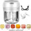 Μίνι ηλεκτρικός κόφτης τροφίμων 30W 250ml συμπαγής λευκή συσκευή κουζίνας για γρή 1