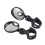 Black Bicycle Mirror 2 Pack Adjustable Scratch Resistant Rear View Handlebar Mirrors 1