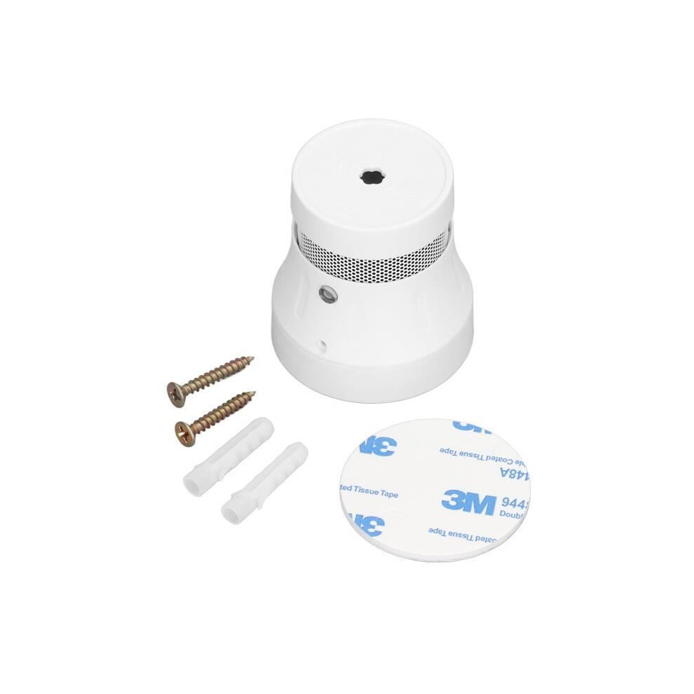 Smoke Alarm Detector With Wifi Support For App Control, Smart Smoke Fire Alarm For Home Safety 6485316073339